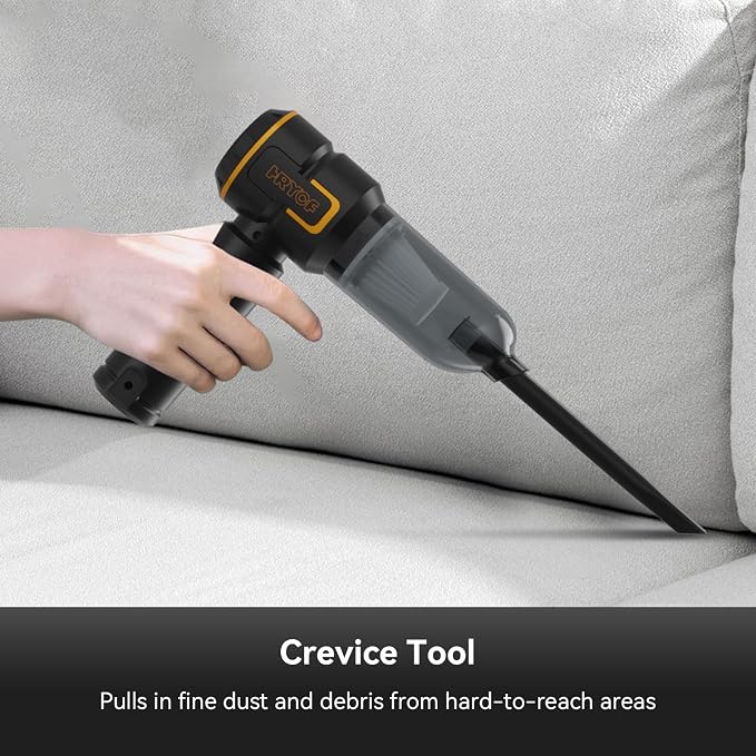 Car Vacuum with LED Digital Display, 20000PA Advanced Clean Cordless Handheld - Image 5