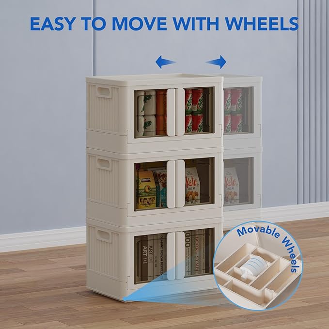 FLEXIMOUNTS 75 QT Stackable Storage Bins - Image 6