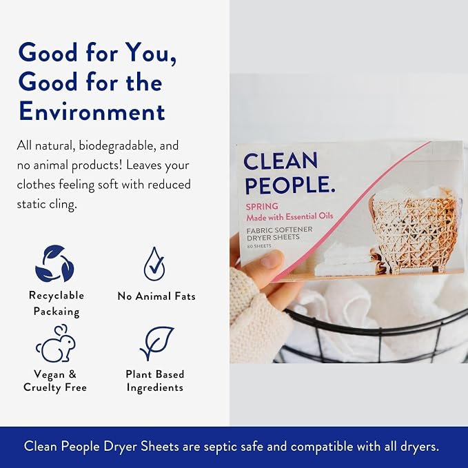 The Clean People Fabric Softener Sheets - Image 2