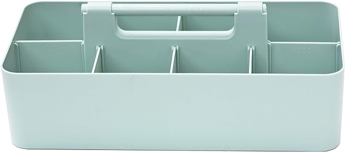 Portable Caddy American Made, DIY Dividers, 8 Compartments, Supply Organizer by EnjoyOrganizer