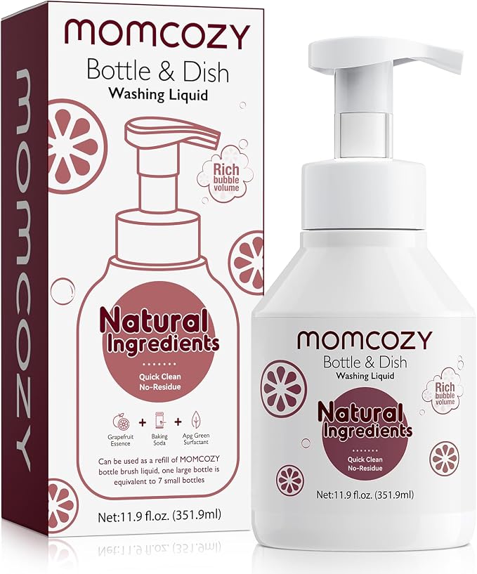 Momcozy Bottle Brush Cleaning Fluid, Powerful Cleaning by Momcozy