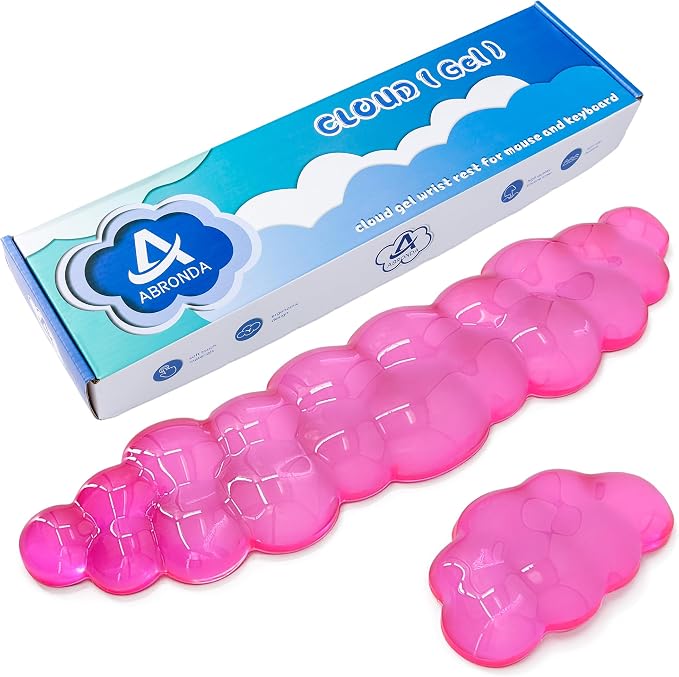 Gel Cloud Keyboard & Mouse Wrist Rest Set - Image 7
