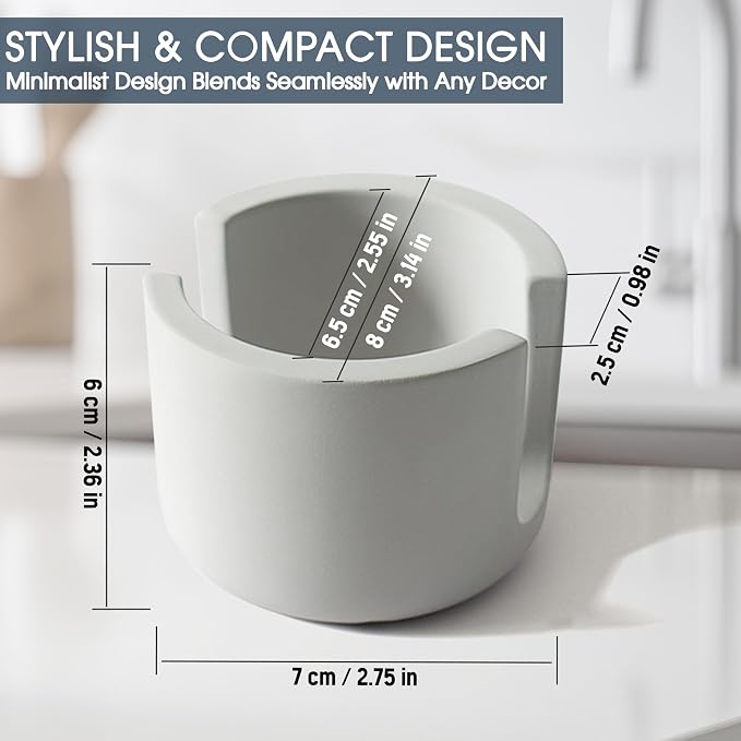 MOPHONICHOME Sponge Holder, Stone Sponge Holder - Image 4