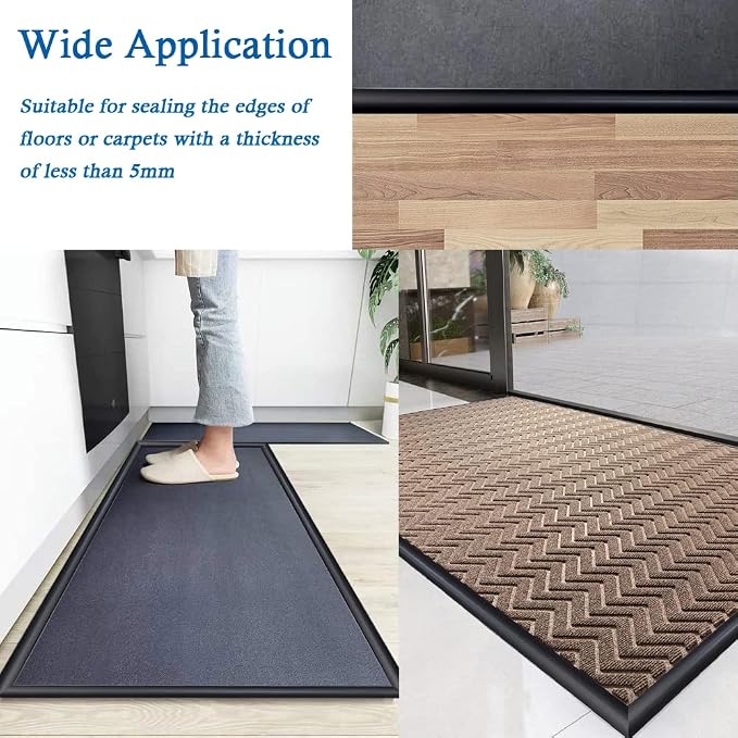 Floor Transition Strip Self Adhesive Carpet & Flooring Transitions Edging Trim - Image 7