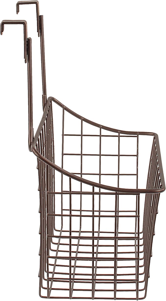 Spectrum Medium Cabinet Door Wire Basket Grid Over Cabinet Organizer Bronze - Image 2