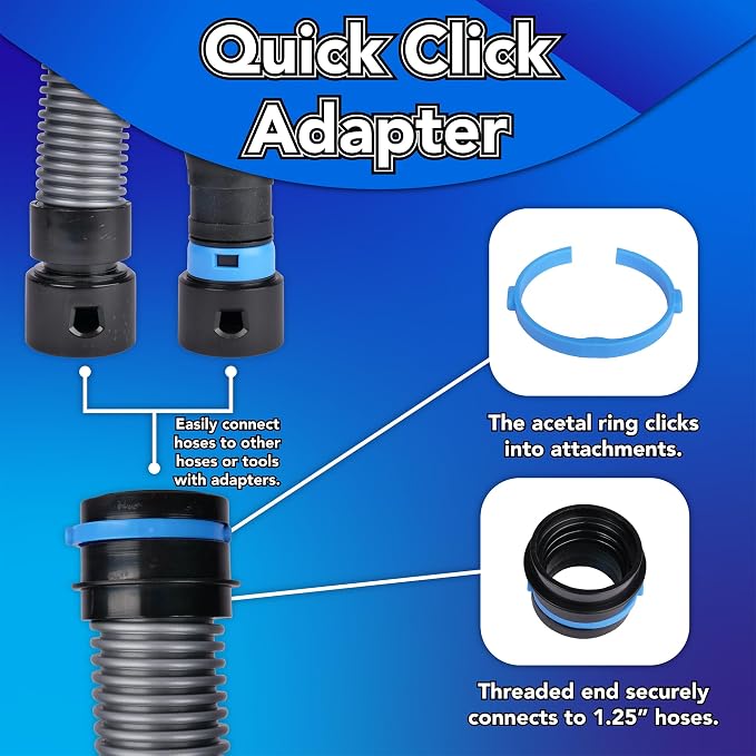 Cen-Tec Systems Quick Click Dust Separator and 16 Ft. Hose - Image 5