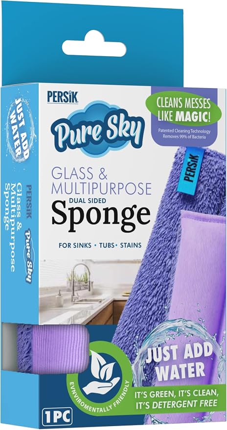 Pure-Sky Ultra Microfiber Cleaning Sponge – 2-in1, Combination - Image 8