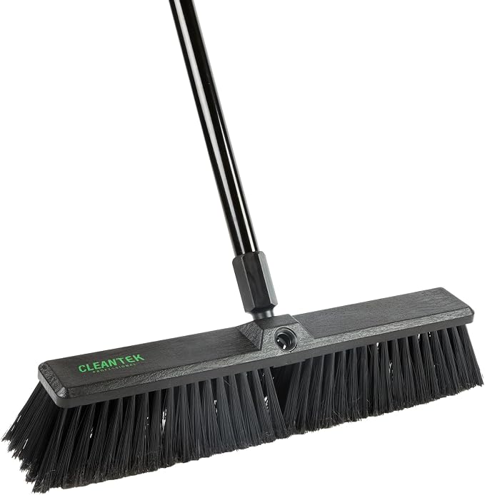 Restaurantware-BROOM HEAD ONLY: Clean Tek Professional 17.13-Inch Push Broom - Image 10