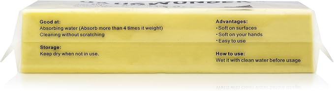 Cleaning Sponge Super Absorbent Water Durable ^~ You Know 17.5×7.5×3.5 cm Use - Image 4