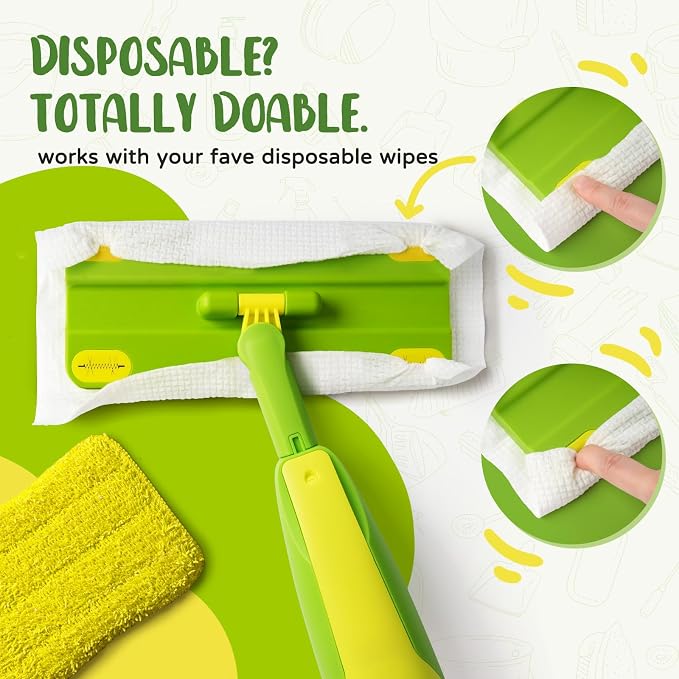 Toddler Spray Mop-Montessori Toys Mini Size Cleaning Mini Mop That Really Spray - Image 7