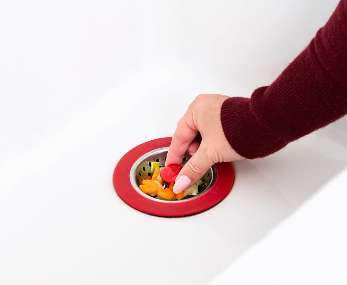 Joie Kitchen Sink Strainer Basket, Fits All Standard Sinks, Stainless Steel - Image 3