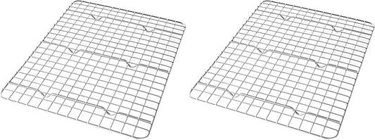 USA Pan Quarter Sheet Oven Safe Nonstick Baking and Cooling Rack by USAPan