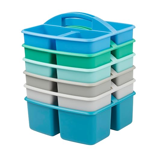 ECR4Kids 3-Compartment Storage Caddy, Storage Organizer, Contemporary - Image 10