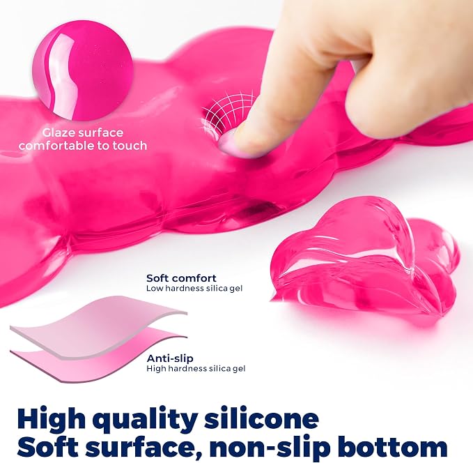 Gel Cloud Keyboard & Mouse Wrist Rest Set - Image 5