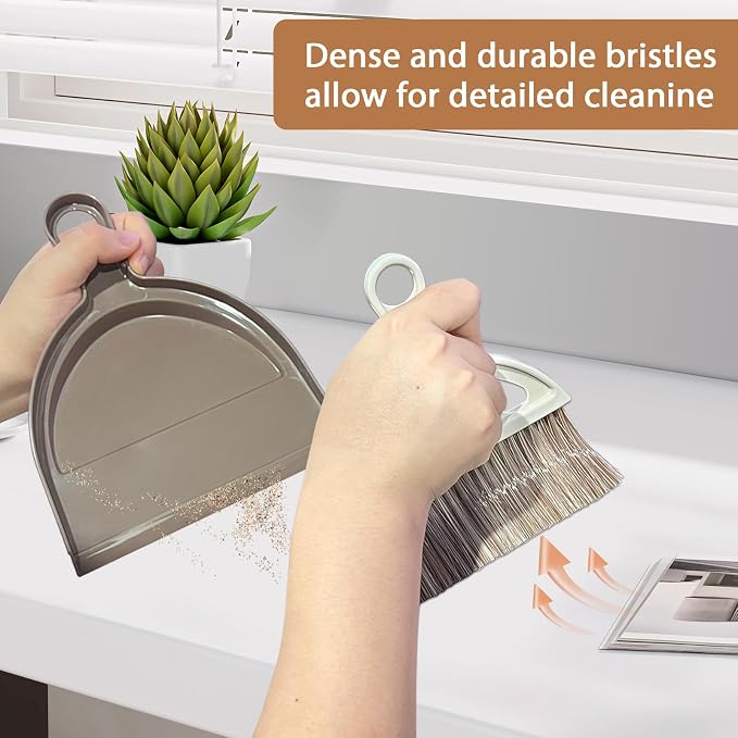 Small Mini Hand Broom Dustpan : Small Broom and Dustpan Set, Mini Broom and - Image 5