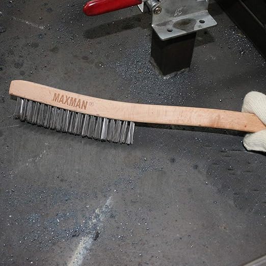 MAXMAN Wire Brush, Heavy Duty Stainless Steel Wire Brushes - Image 6