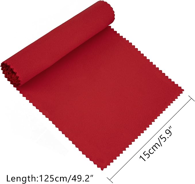88 Keys Piano Keyboard Red Dust Cover - Image 2
