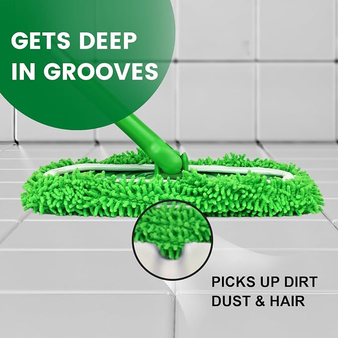 15Pcs Reusable Microfiber Mop Pads Compatible - Image 4