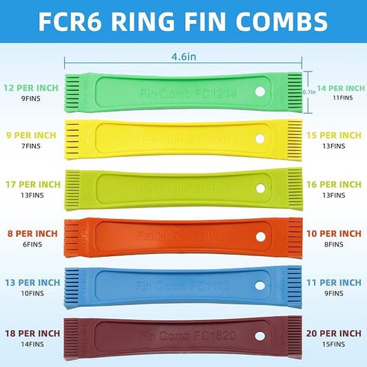 AMI PARTS 5 PCS Air Conditioner Fin Cleaner Set Include 3 Different Air - Image 2