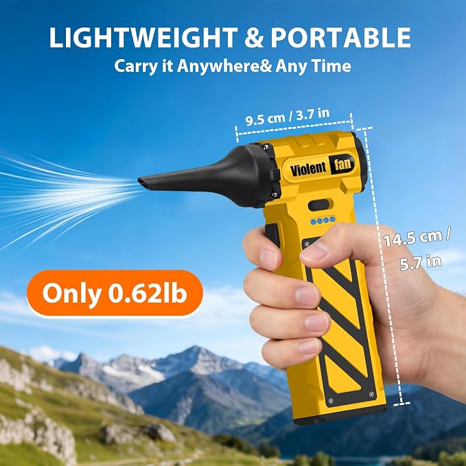 Electric Compressed Air Duster for Car Cleaning 110000 RPM Rechargeable - Image 5
