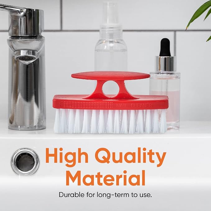 Superio Plastic Bristle Nail Brush, Cleaning Tool - Image 6