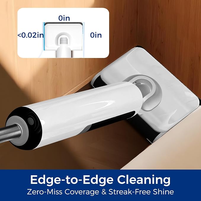 Wet Dry Vacuum Mop, 180°Lay-Flat Cordless Vacuum Mop All in One, Floor Cleaner - Image 3