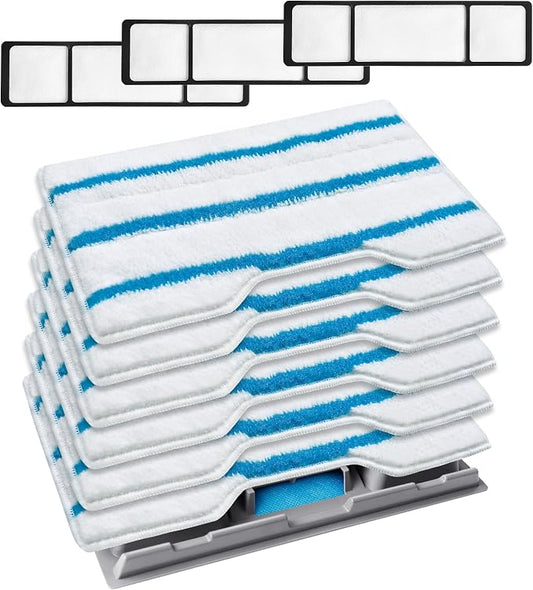 KEEPOW Reusable Mop Replacement Pads Compatible by KEEPOW