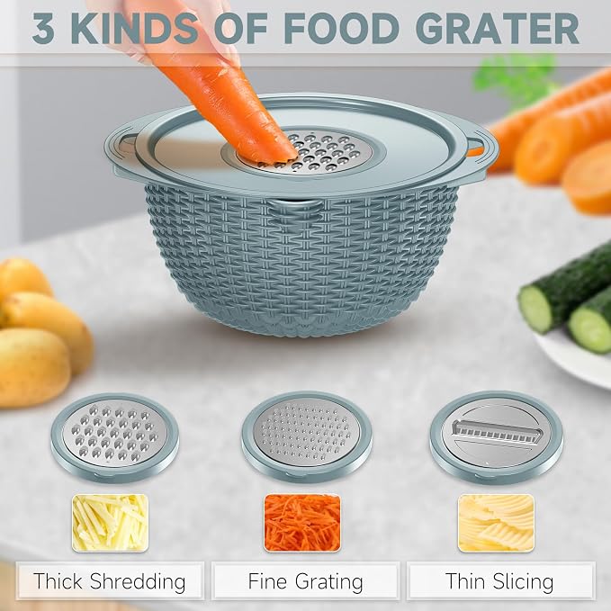 4-1 Strainer Bowl with Lid Set - Image 3