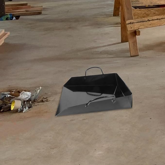 Homoyoyo Handheld Dustpan and Garbage Shovel, Thickened Metal Cleaning Dust Pan - Image 4