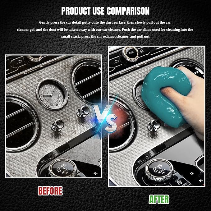 Car Cleaning Gel, Car Cleaning Supplies, Car Cleaning Putty, Universal Car - Image 5
