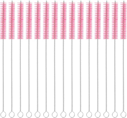 uxcell 15Pcs Drinking Straw Cleaning Brushes, Sippy Cup, Bottle and Tube by uxcell