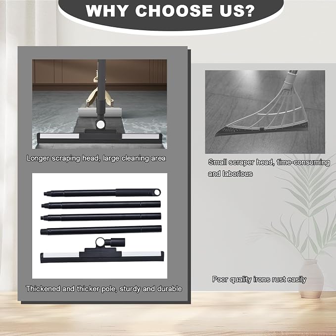 Squeegee Broom for Floor Shower Squeegee - Image 6