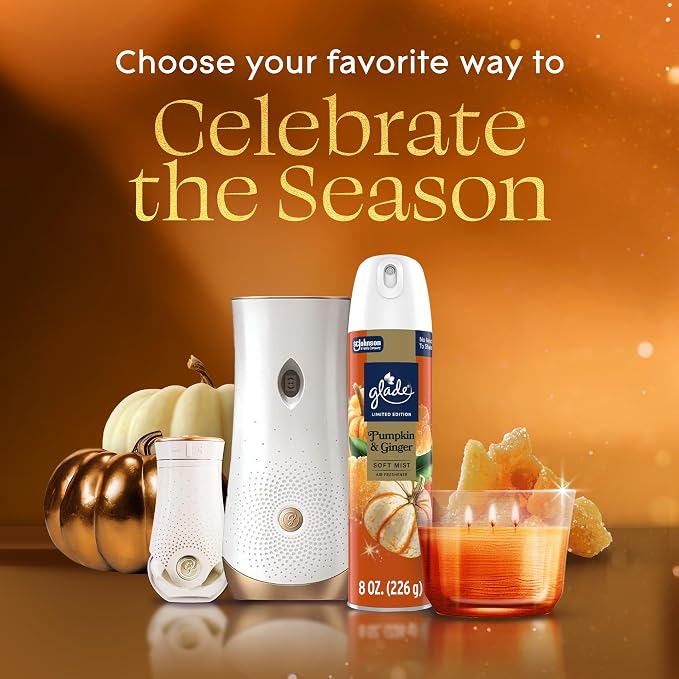 Glade PlugIns Refills Air Freshener, Pumpkin & Ginger, Scented and Essential - Image 7