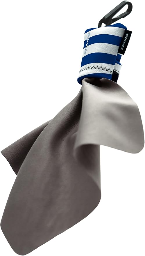 SPUDZ Ultra Microfiber Lens Cleaner – Closable Pouch, Washable – by ALPINEINNOVATIONS