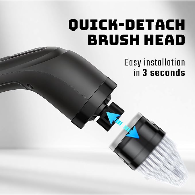 Shower Scrubber with Long Handle - Image 7