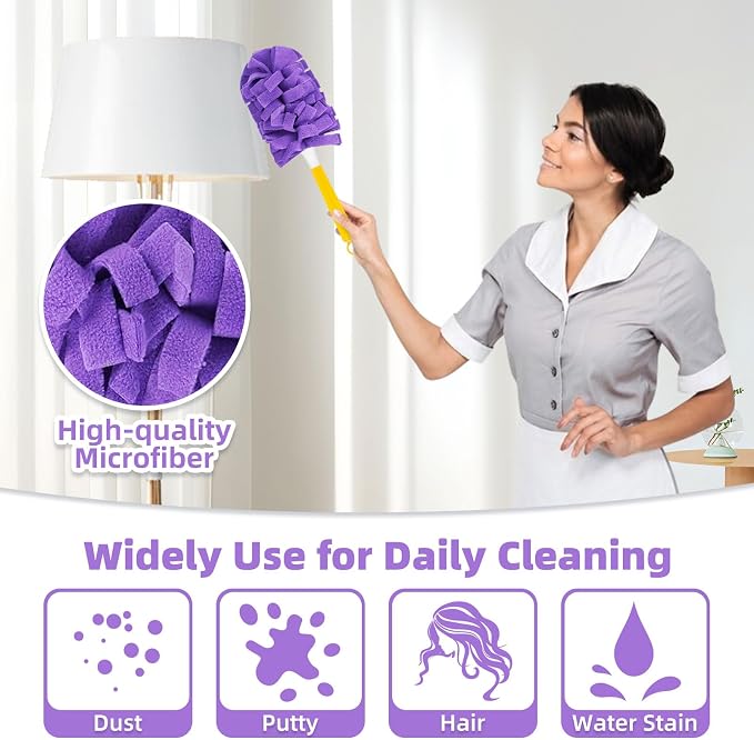 12 PCS Fleece Reusable Duster Refills - Image 6
