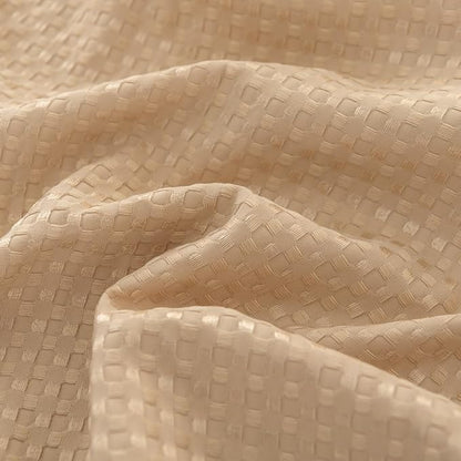 Bed Skirt, Bed Skirt King Size, Pleated Waffle Weave Bed Skirt with Split Corners, King Bed Skirt 14 Inch Drop (Light Camel, King - 14" Drop)