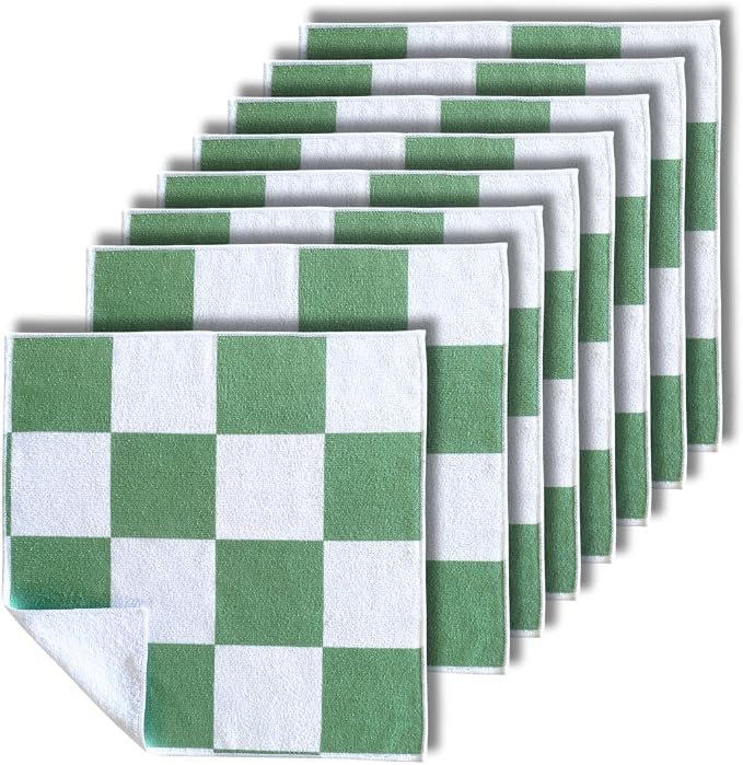 Microfiber Cleaning Cloths 13x13 – Lint-Free, Streak-Free Reusable Towels by Unknown