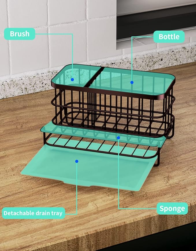 HapiRm Multifunctional Kitchen Sink Caddy - Image 6