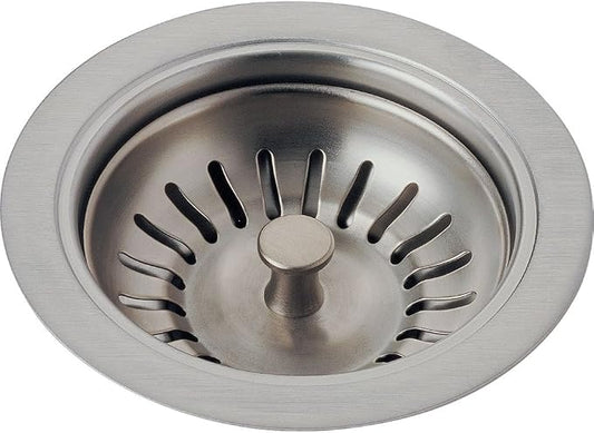 Delta Faucet 72010-SS Flange and Strainer Kitchen Sink, Arctic Stainless by DeltaFaucet