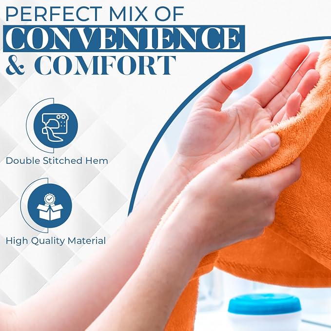 DAN RIVER 6-Pack Premium Hand Towels - Image 5