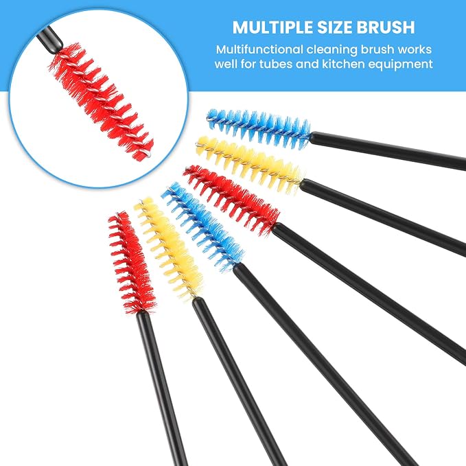 Outus 15 Pieces Hummingbird Feeder Cleaning Brush Mini Nylon Brush Set Cleaner - Image 5