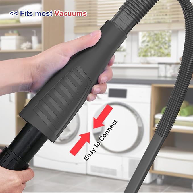 Sealegend 2 Pieces Dryer Vent Cleaner Kit and Flexible Dryer Lint Brush Vacuum - Image 4
