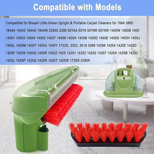 Upgraded 1400B Little Green 5.3" Detachable Tough Stain Brush Tool Replacement - Image 2