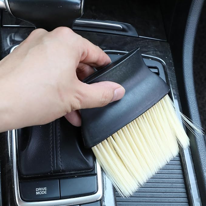 4 Pcs Car Interior Cleaning Brush Automotive Interior Dusting Brush Soft - Image 5