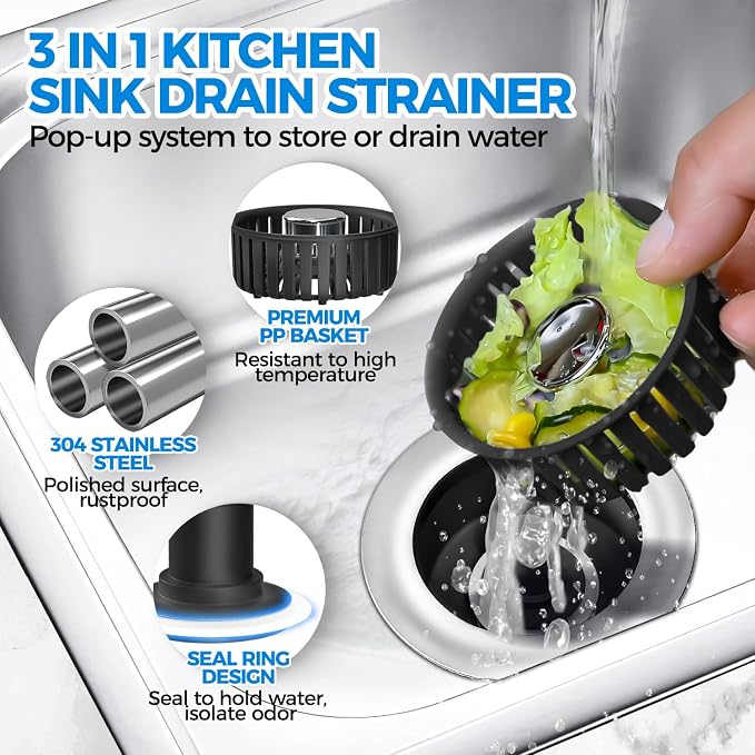 Kitchen Sink Drain Strainer - Image 2