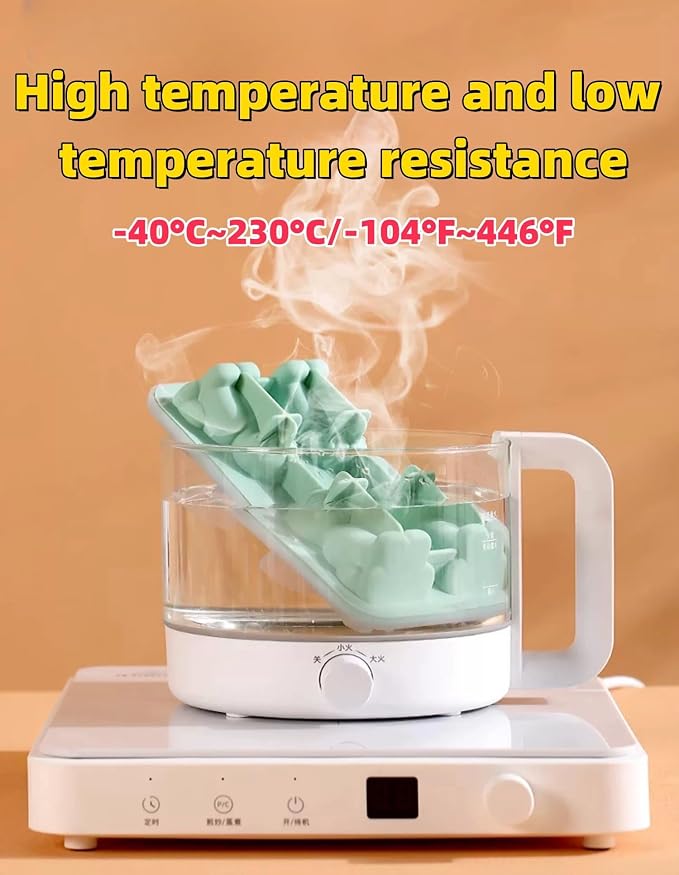 Cute 3D Cat Silicone Ice Cube Tray Mold Cartoon Animal Ice Box BPA-Free - Image 5