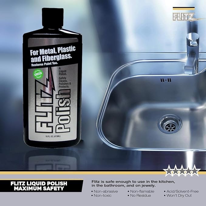 Flitz Multi Purpose Metal Polish Liquid - Image 4