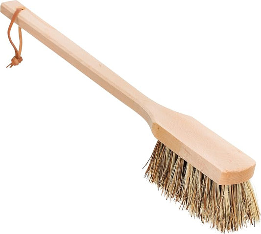 Redecker Wheel Brush, Extra-Long Handle, Scrub Boots/Shoes and Car Tires by Redecker