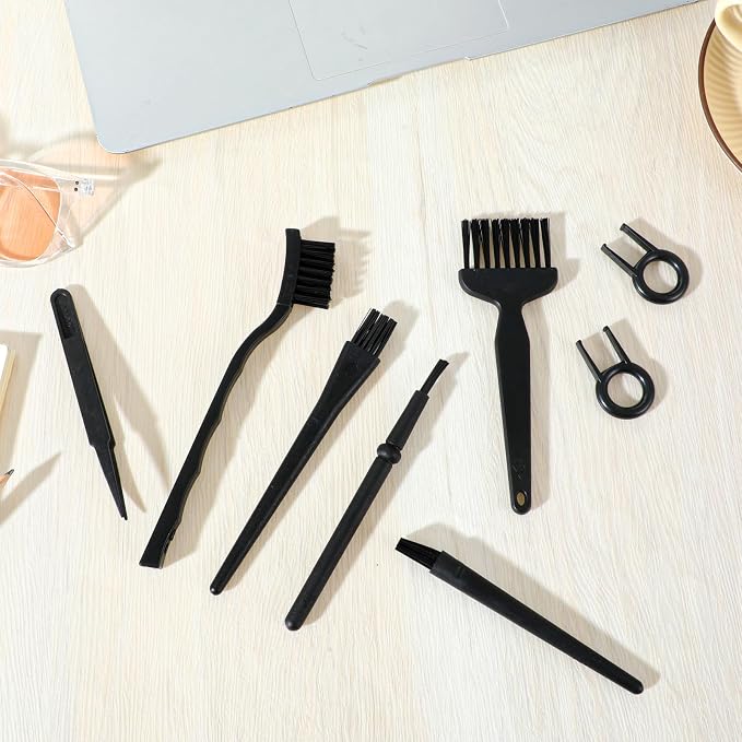 8 Pcs Mini Keyboard Cleaning Brushes Kit, Anti Static Electronic Dust Cleaning - Image 6